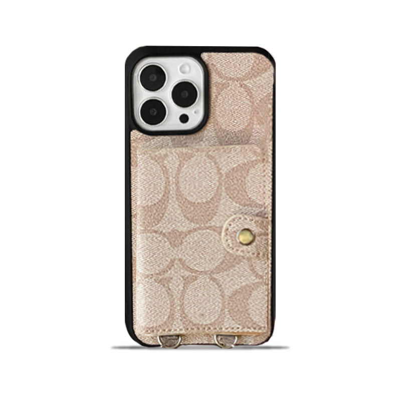 Coach iPhone Case With Wallet And Strap White -SZK240402 mysite