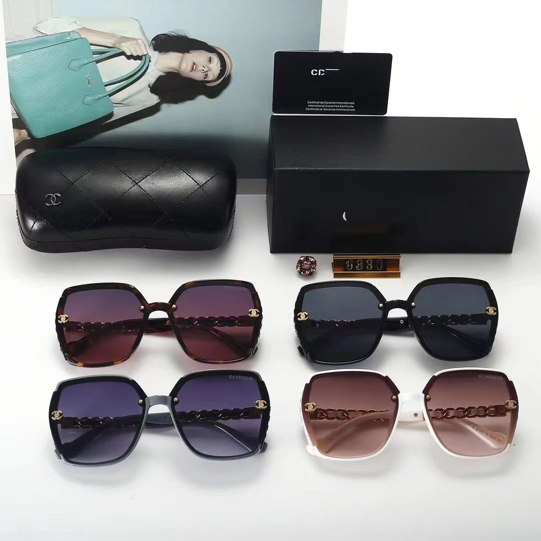 Women's Fashion Full Frame Letter Sunglasses 6330 mysite