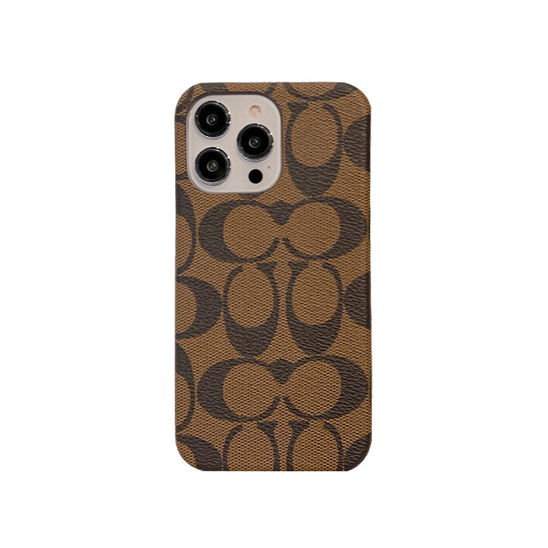 Classic Coach iPhone Case Coffee -JDK2414261 mysite
