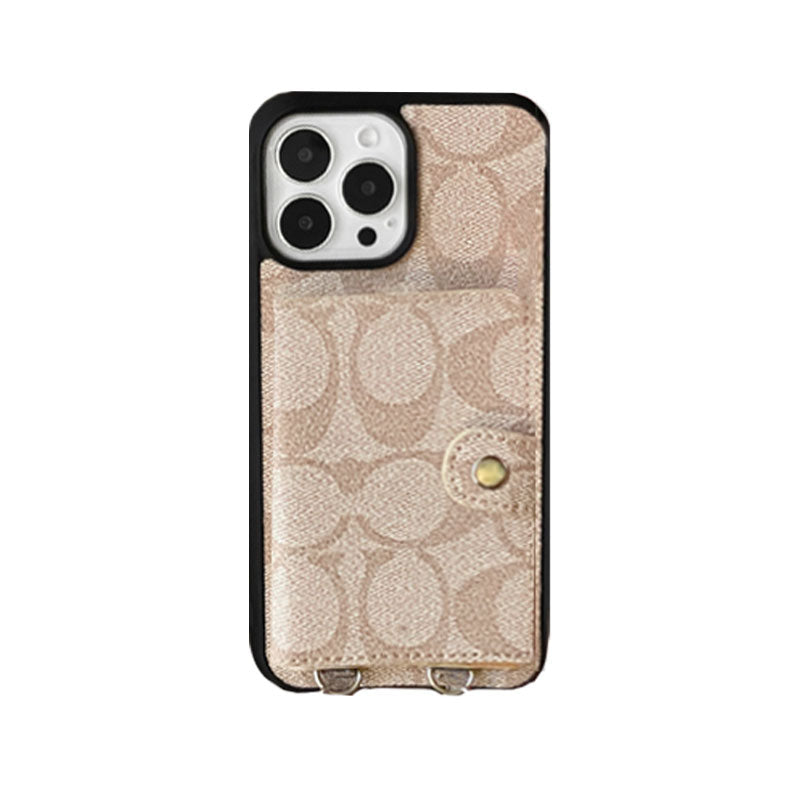 Coach iPhone Case With Wallet And Strap White -SZK240402 mysite