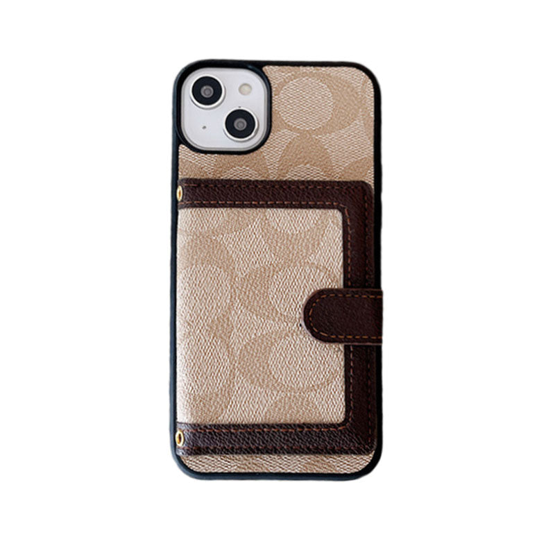 Coach iPhone Case With Wallet And Crossbody Strap White -XK240402 mysite