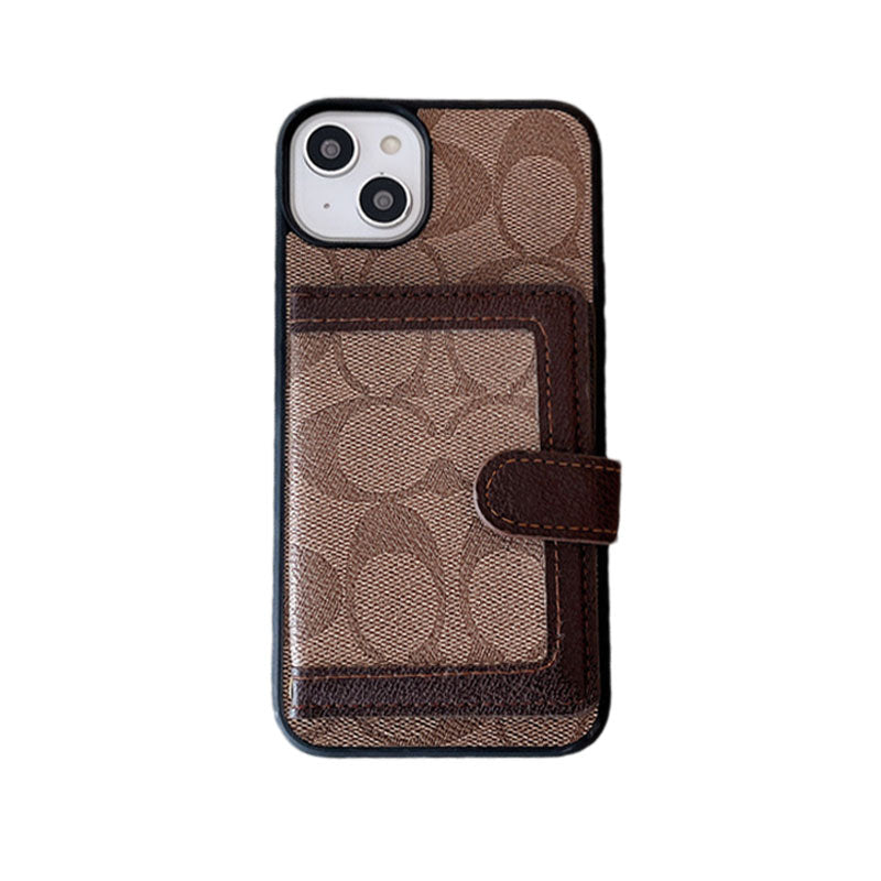 Coach iPhone Case With Wallet And Crossbody Strap White -XK240402 mysite