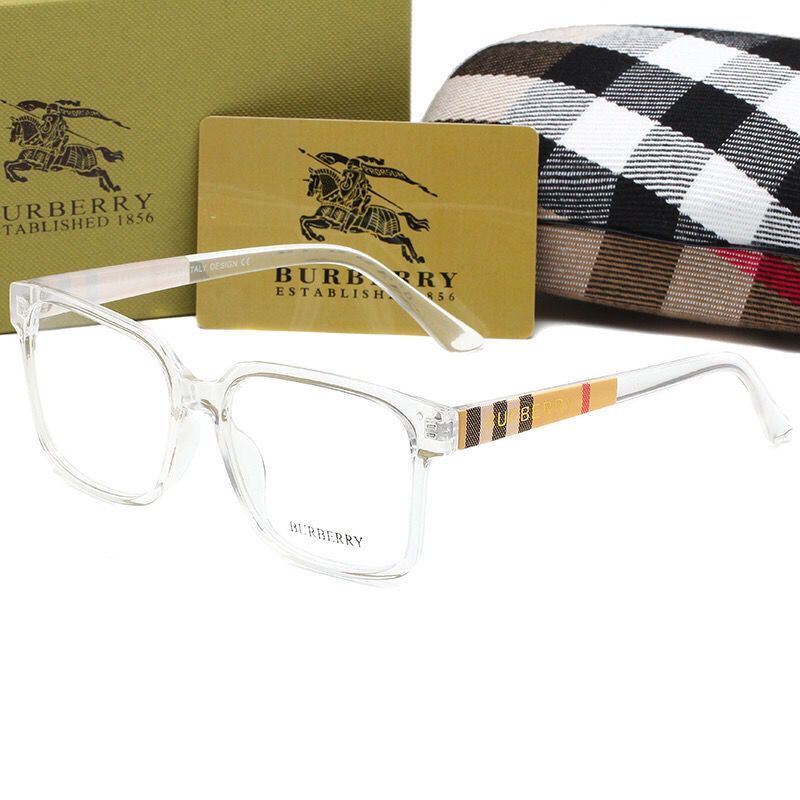 Unisex Retro Square Plaid Glasses mysite