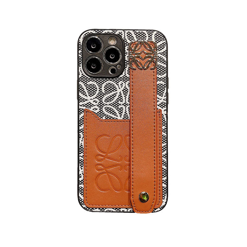 Leather Loewe iPhone Case Black-HDK231201 mysite