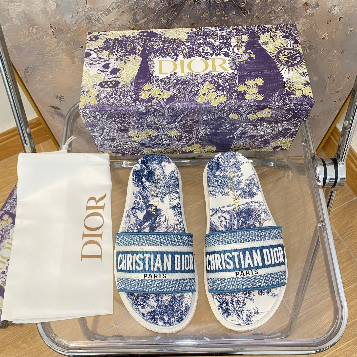 Jacquard Pattern Slippers mysite