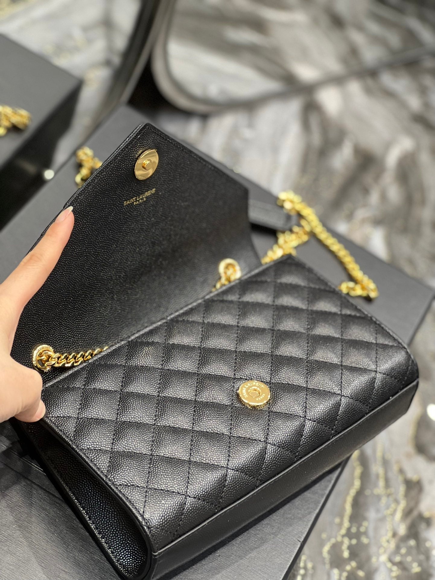 Ysl Envelope Bag 21cm 526286 03 mysite