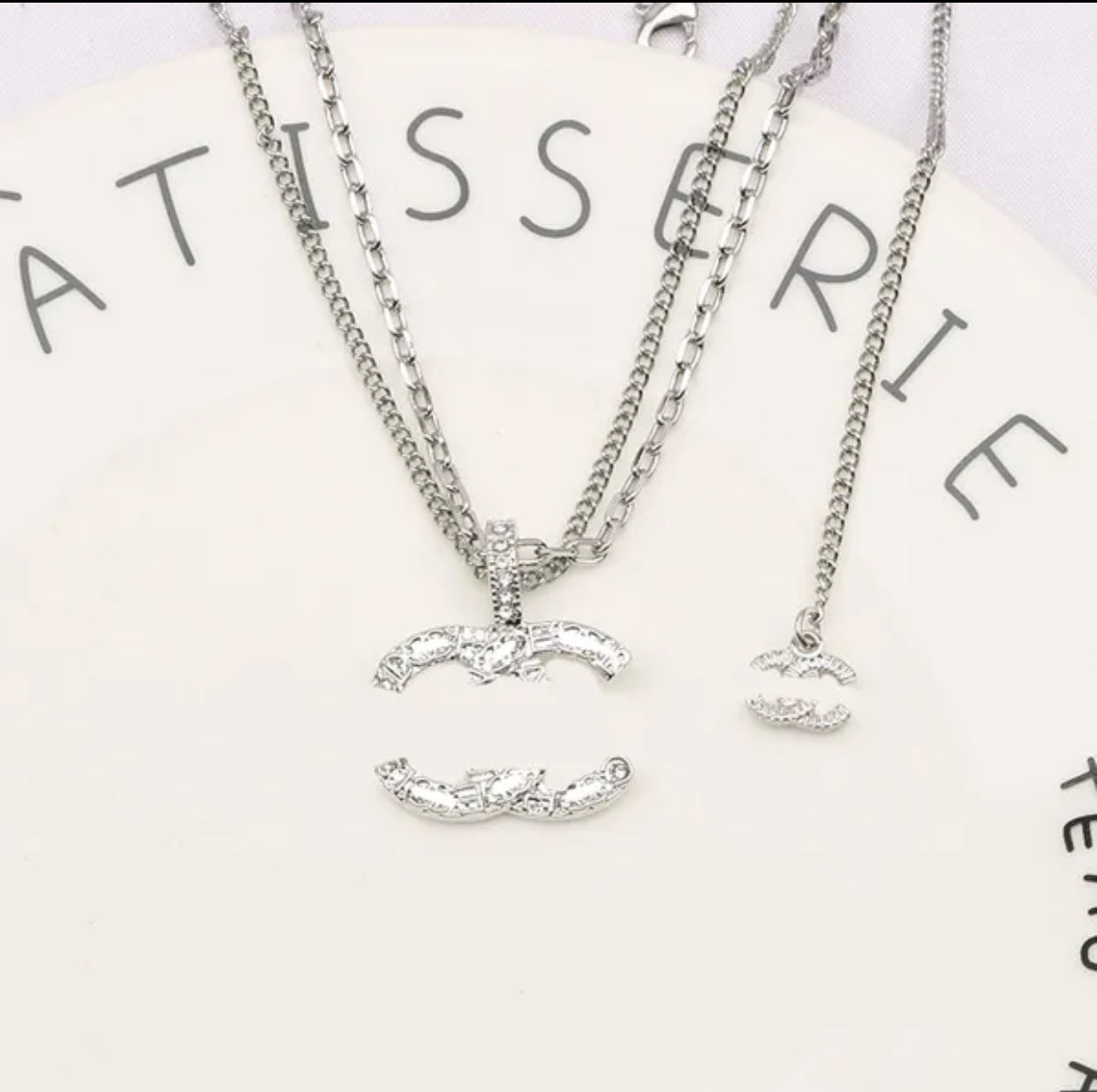 Designer Letter CC Necklace mysite