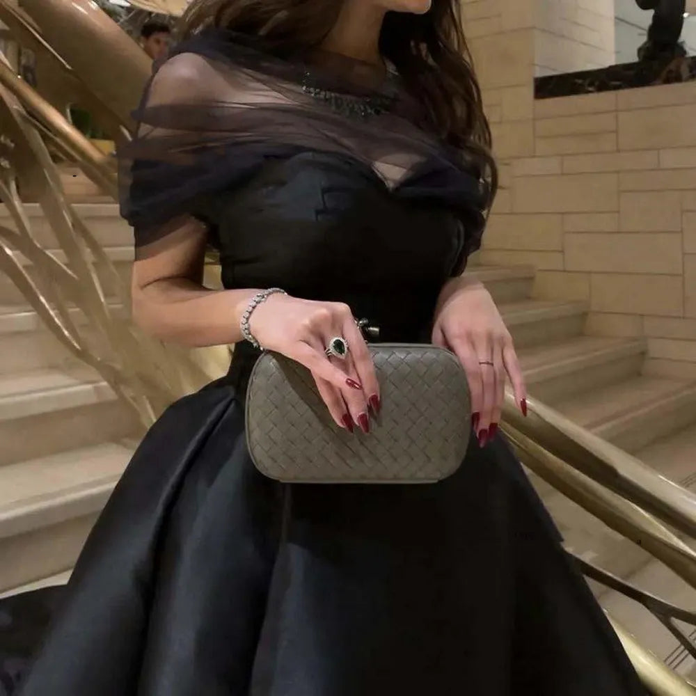 Vintage Black Ball Gown Prom Dress - Long Satin Off Shoulder Evening Gown for Special Occasions fg8062s mysite