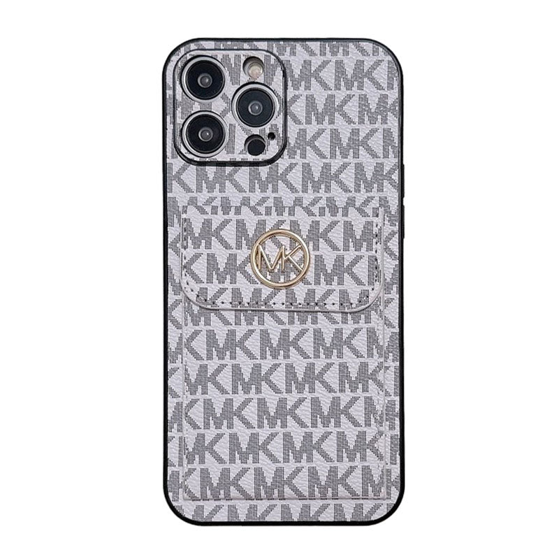 MK Card Bag Gold iPhone Case mysite