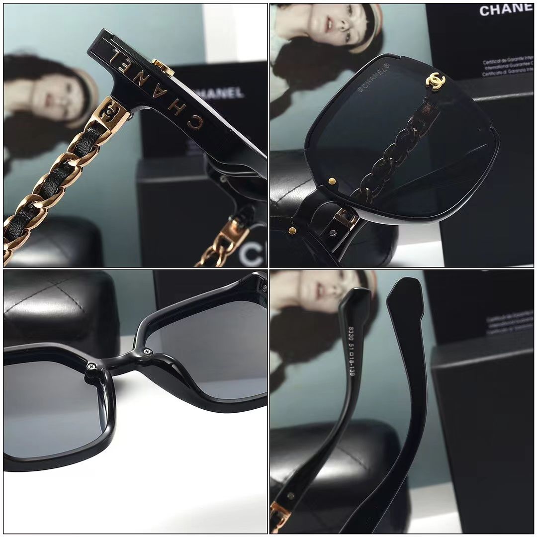 Women's Fashion Full Frame Letter Sunglasses 6330 mysite