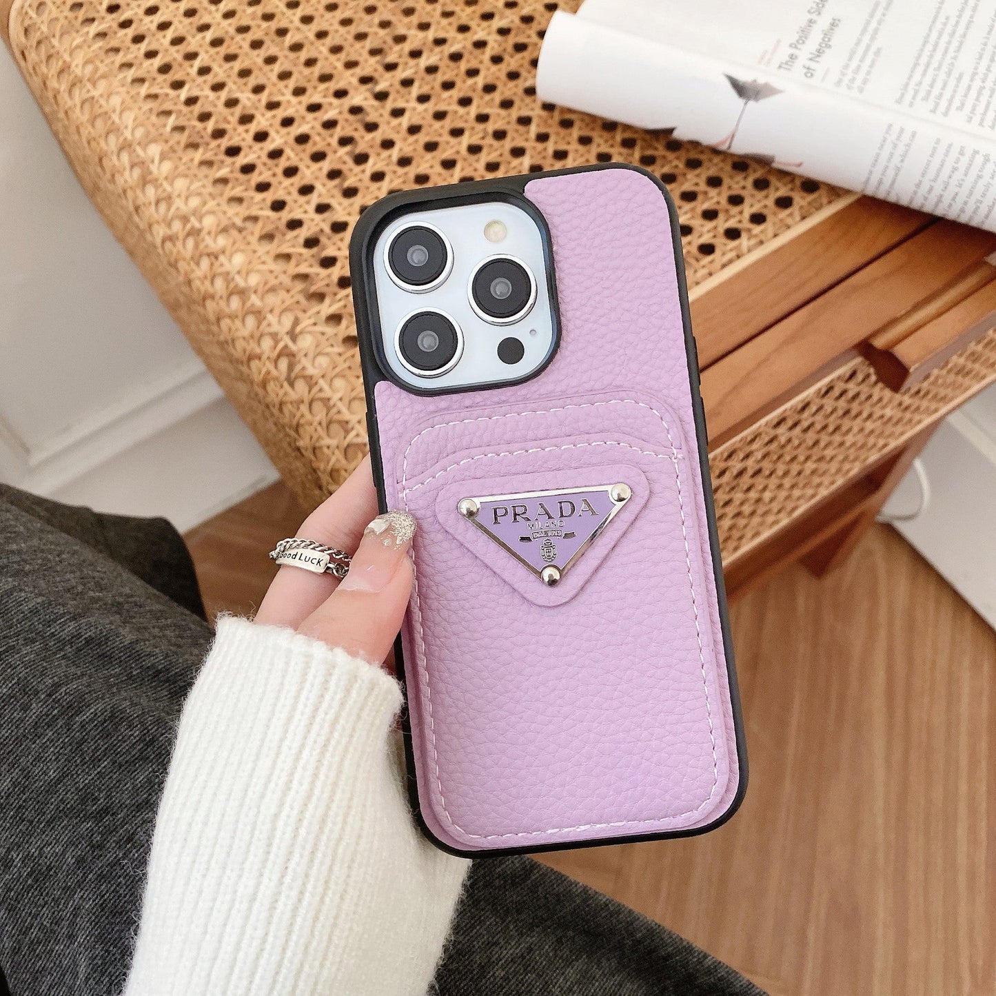 Pra Card Holder Color iPhone Case mysite