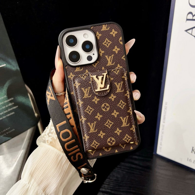 Lou Classic Color Crossbody iPhone Case mysite