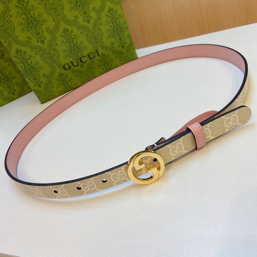 2.0cm new fabric with thin first-layer calfskin belt mysite