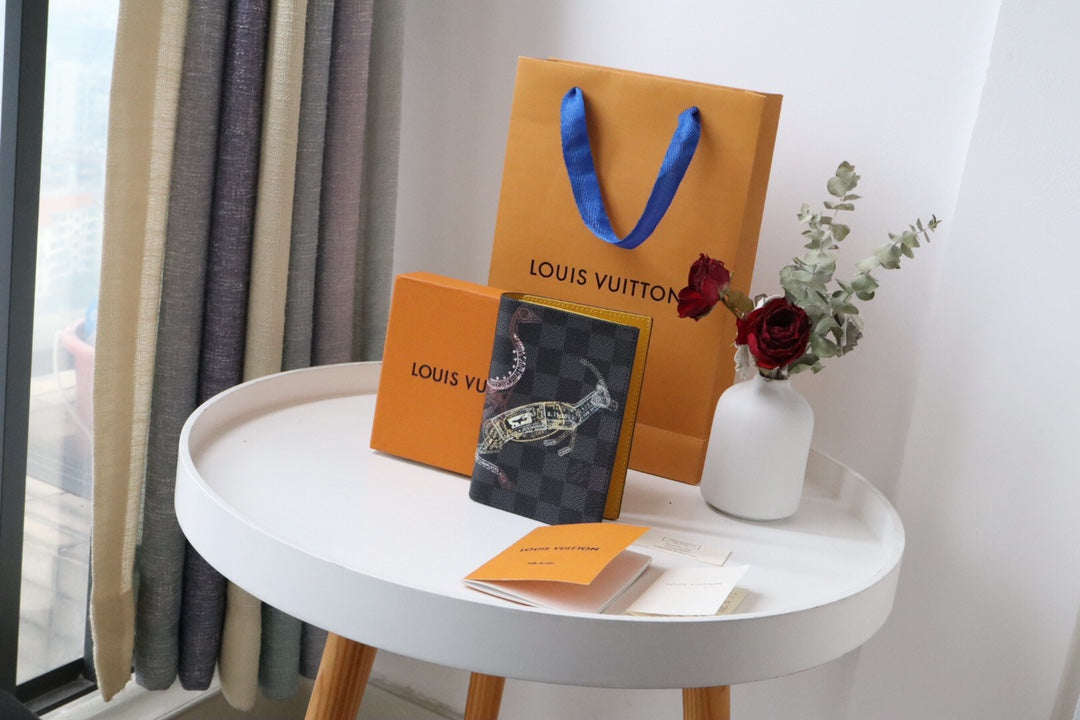 PASSPORT COVER 14 BLACK CANVAS mysite