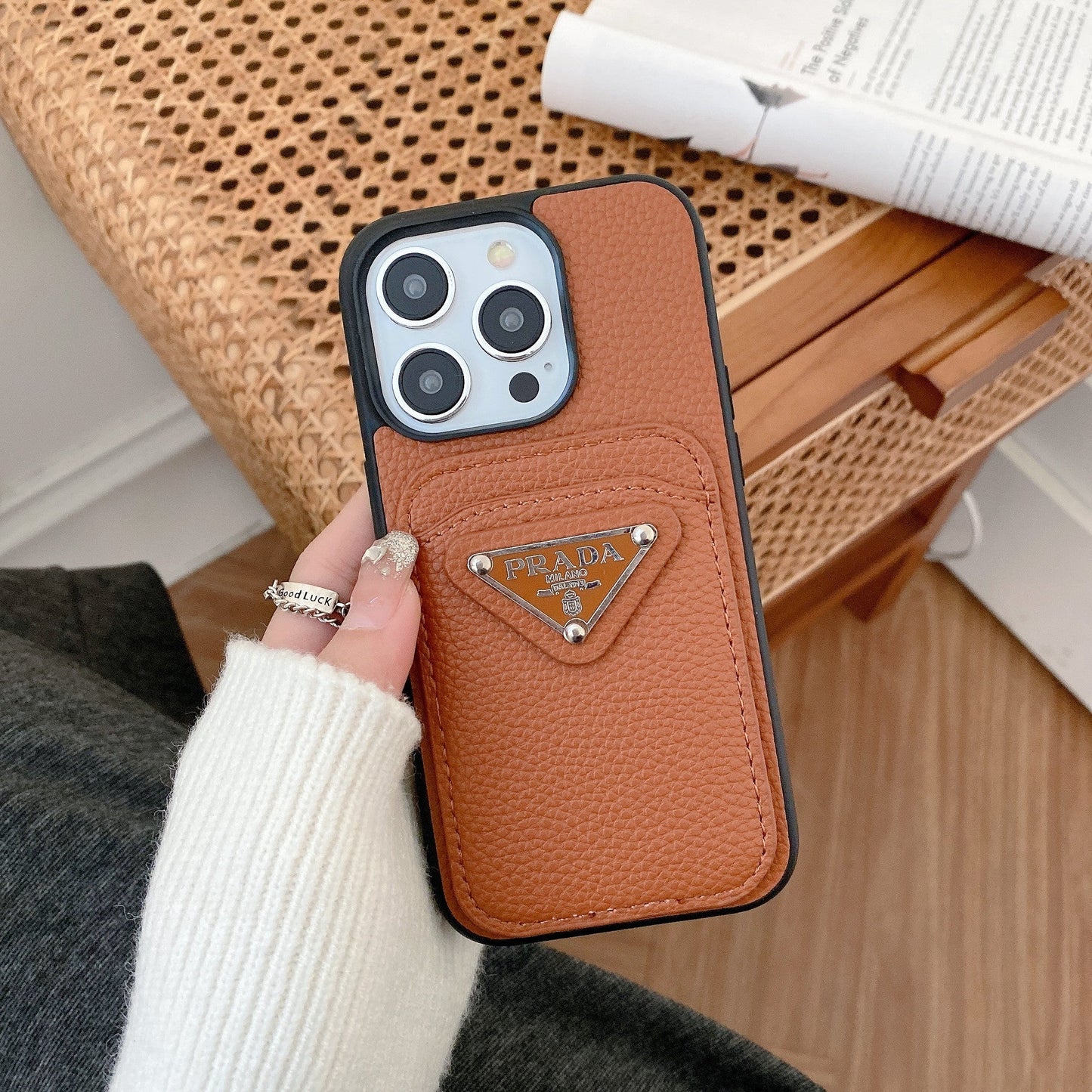 Pra Card Holder Color iPhone Case mysite