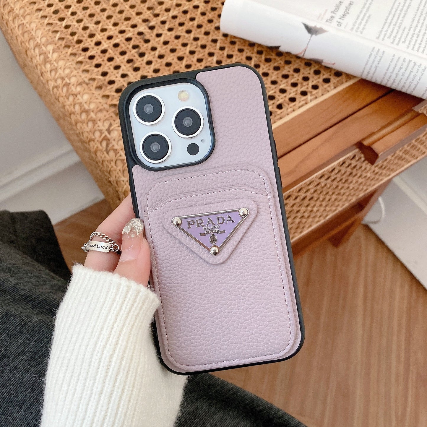 Pra Card Holder Color iPhone Case mysite