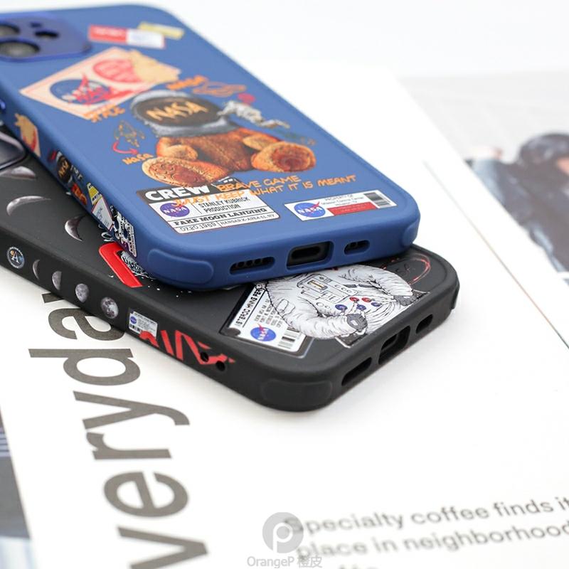 Blue Astronaut Bear iPhone Case mysite
