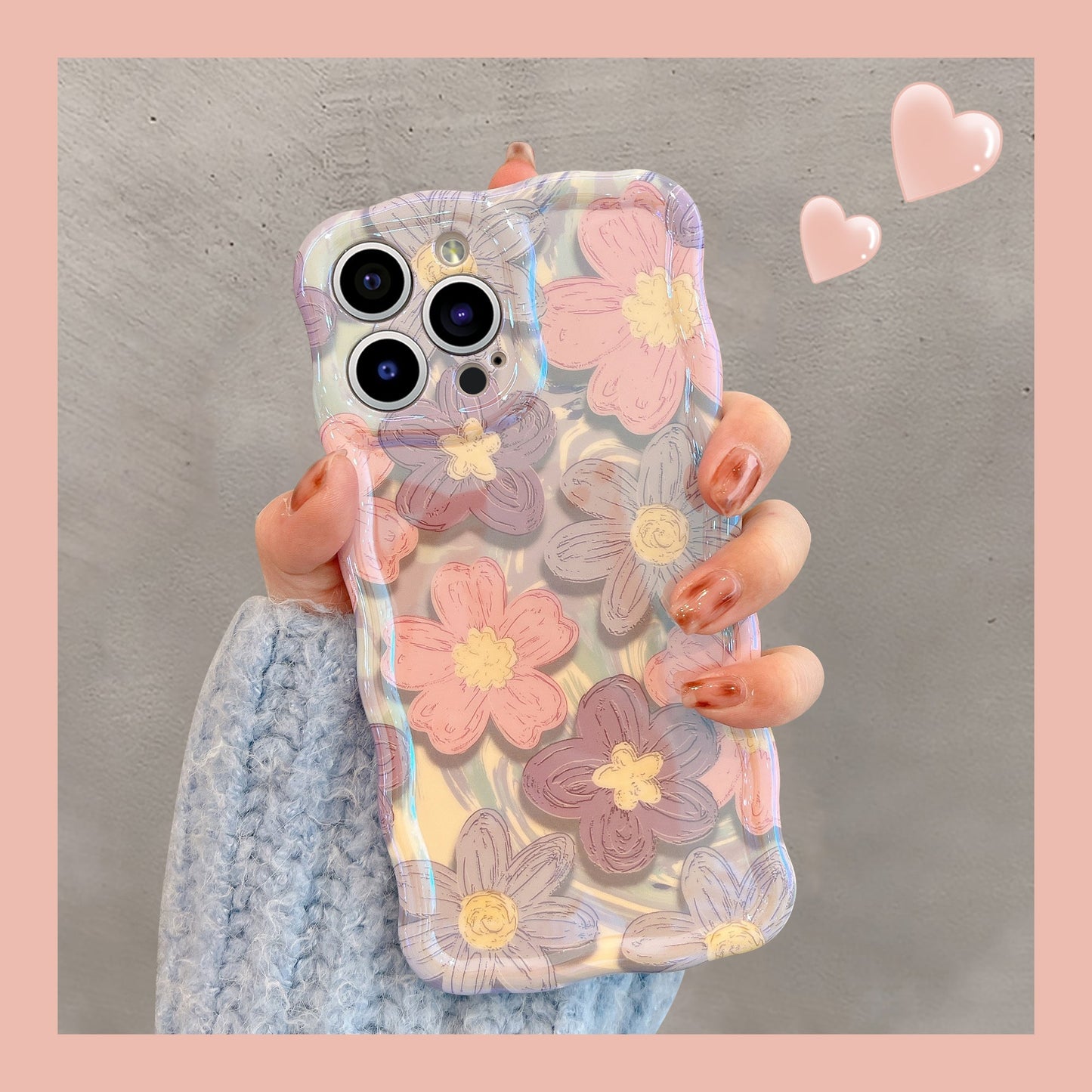 French Vintage Oil Painting Flowers iPhone Case mysite