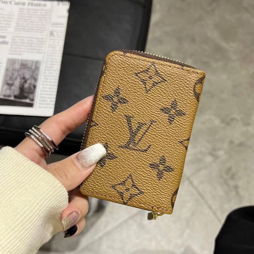 Luxury Monogram Zipper Wallet Collection – LV, GG, and BBR mysite