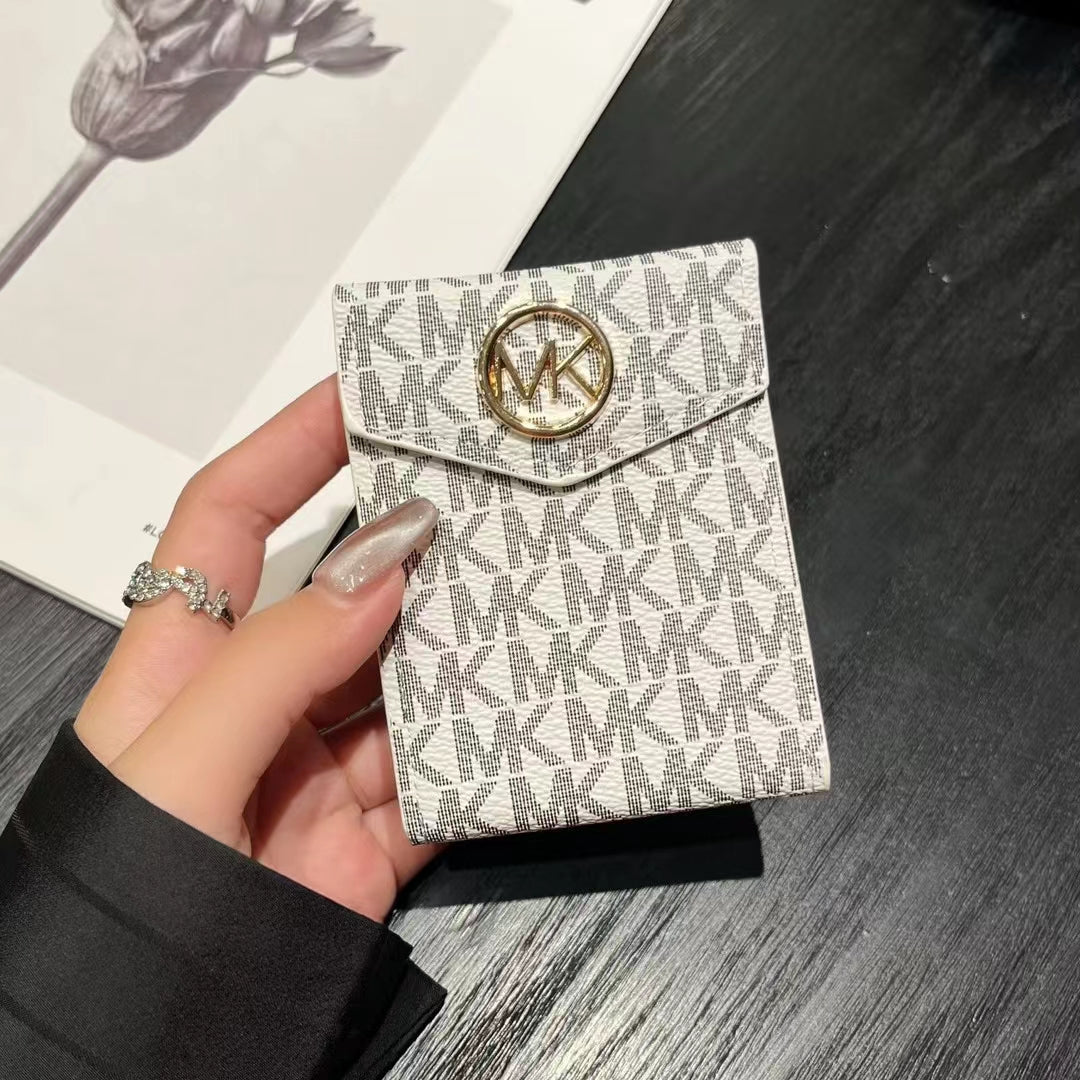 Luxury MK & CO -Inspired Monogram Card Holder Wallets mysite