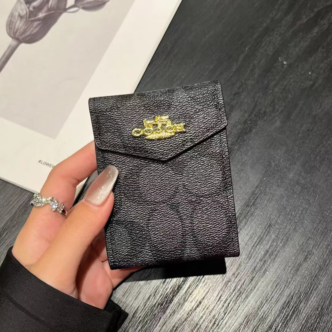 Luxury MK & CO -Inspired Monogram Card Holder Wallets mysite