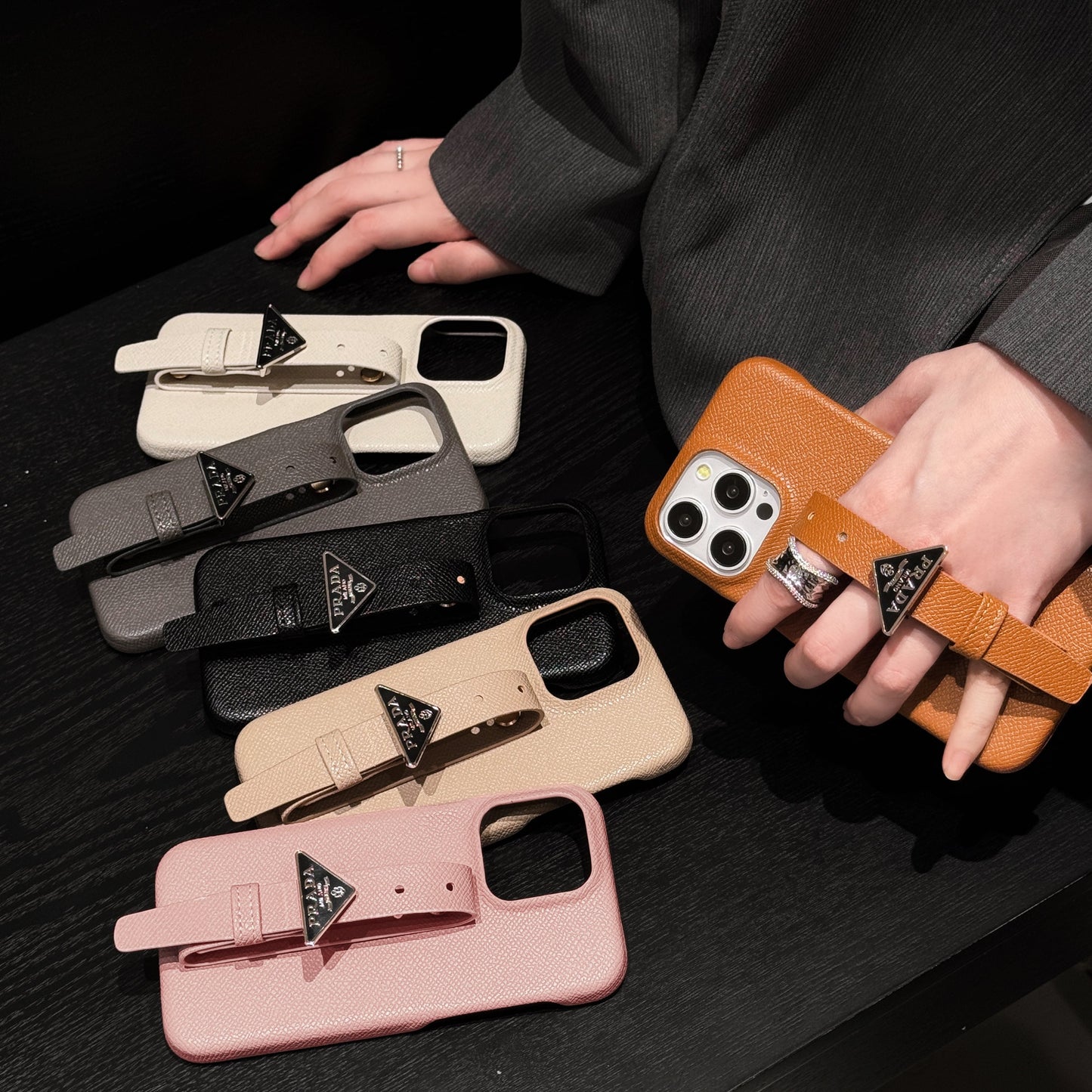 Pra Leather Handle iPhone Case mysite