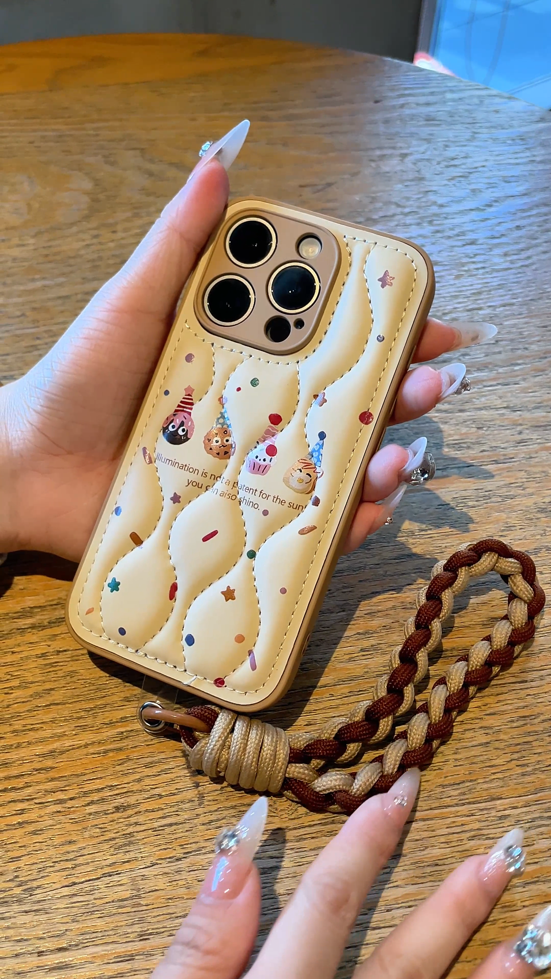 Feather-light Cozy: Chic Cookie-Inspired iPhone Case for Trendsetters mysite