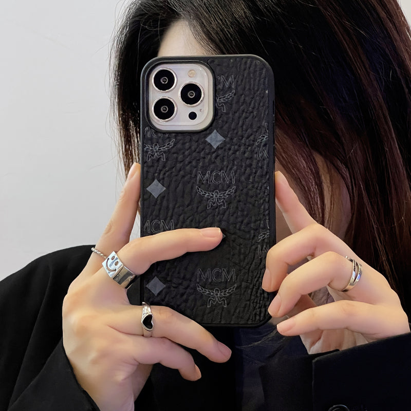 MCM iPhone Case Black-MCK240603 mysite