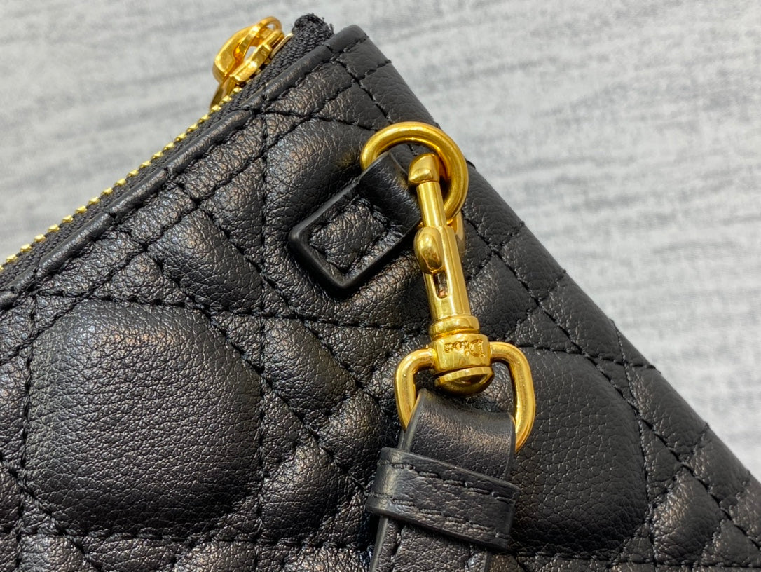 cd large caro daily black calfskin pouch mysite