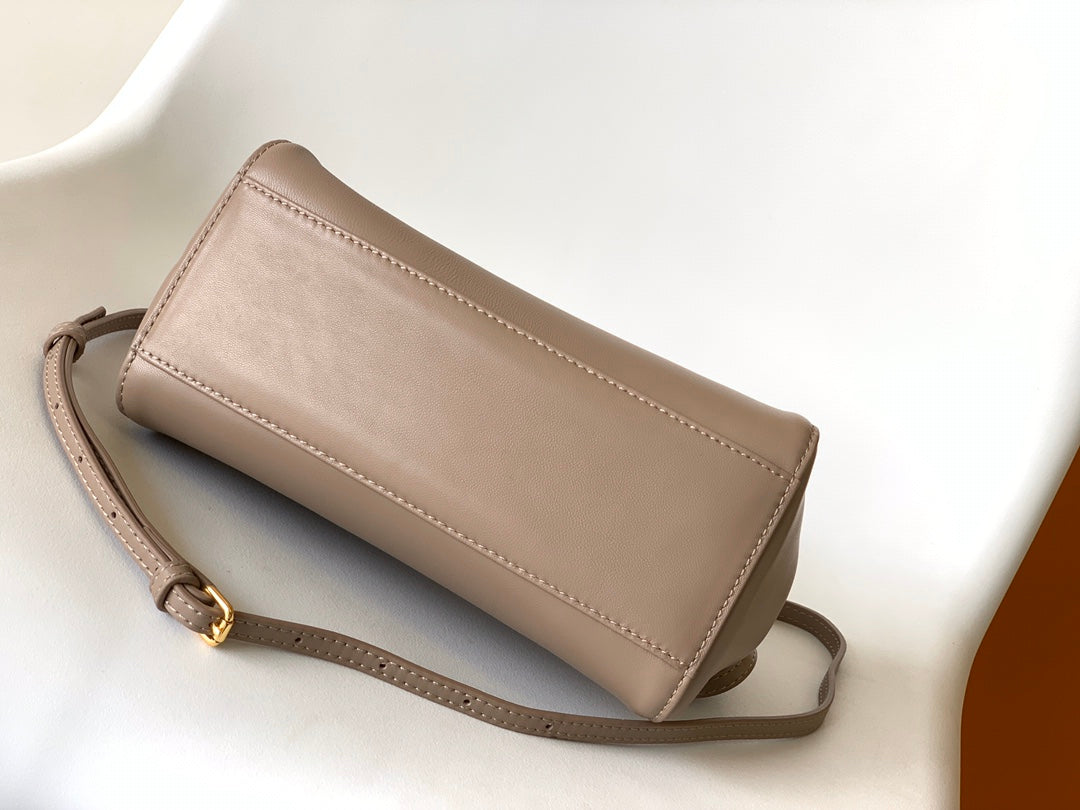 Peekaboo Mini 23cm Bag light brown lambskin gold hardware mysite