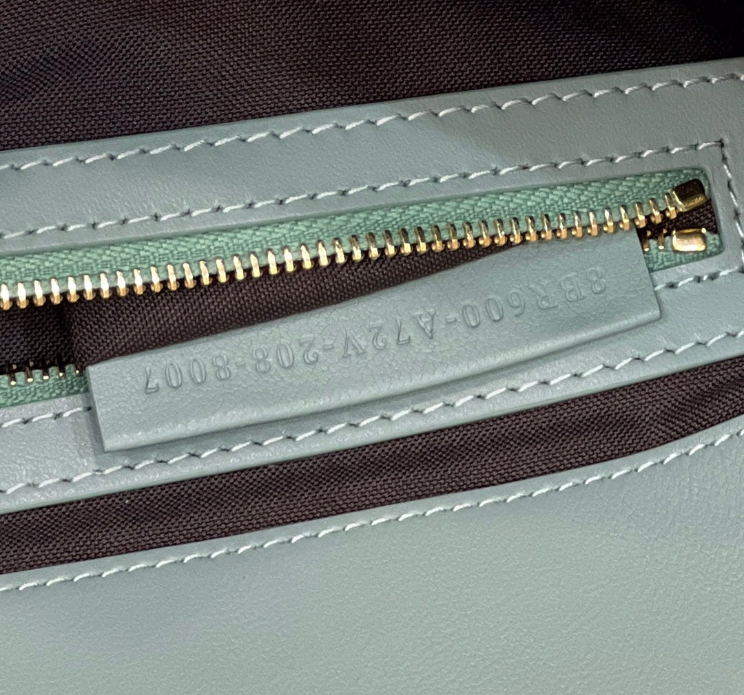 Baguette 27cm Powder Blue Lambskin Gold Hardware mysite
