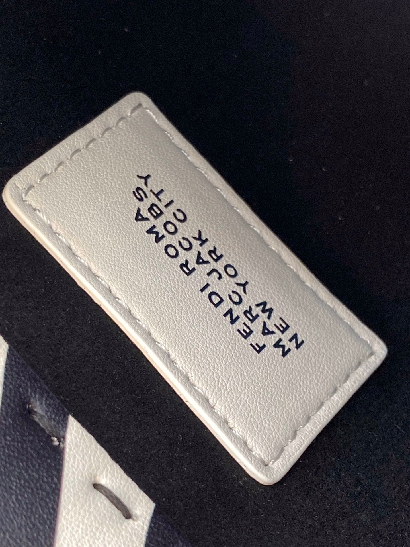 MINI SUNSHINE SHOPPER BAG 18 IN WHITE MIX BLACK SMOOTH CALFSKIN mysite