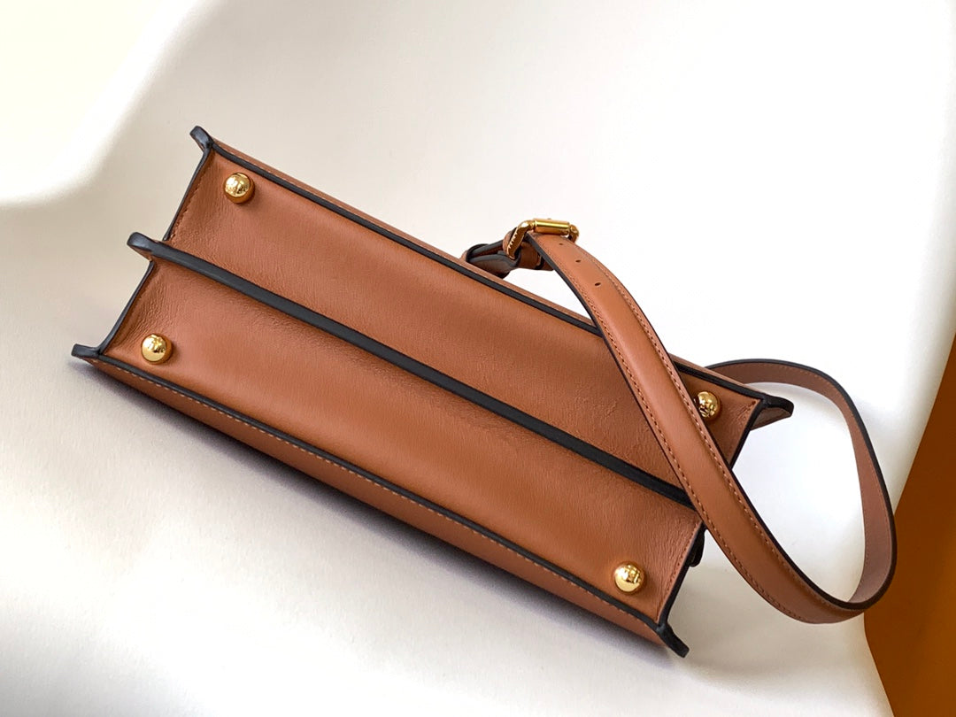 Peekaboo ISeeU Small 27cm Bag gold lambskin gold hardware mysite