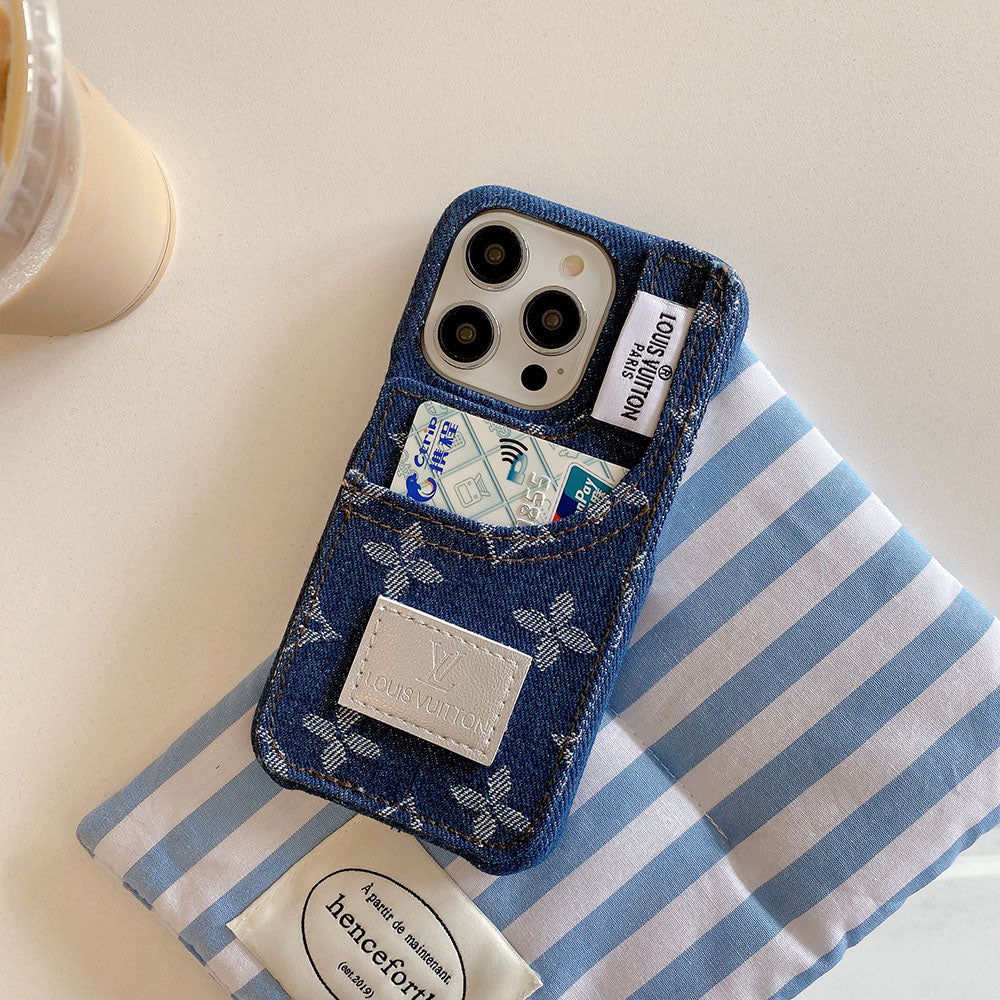 Lou Jeans Pattern iPhone Case mysite