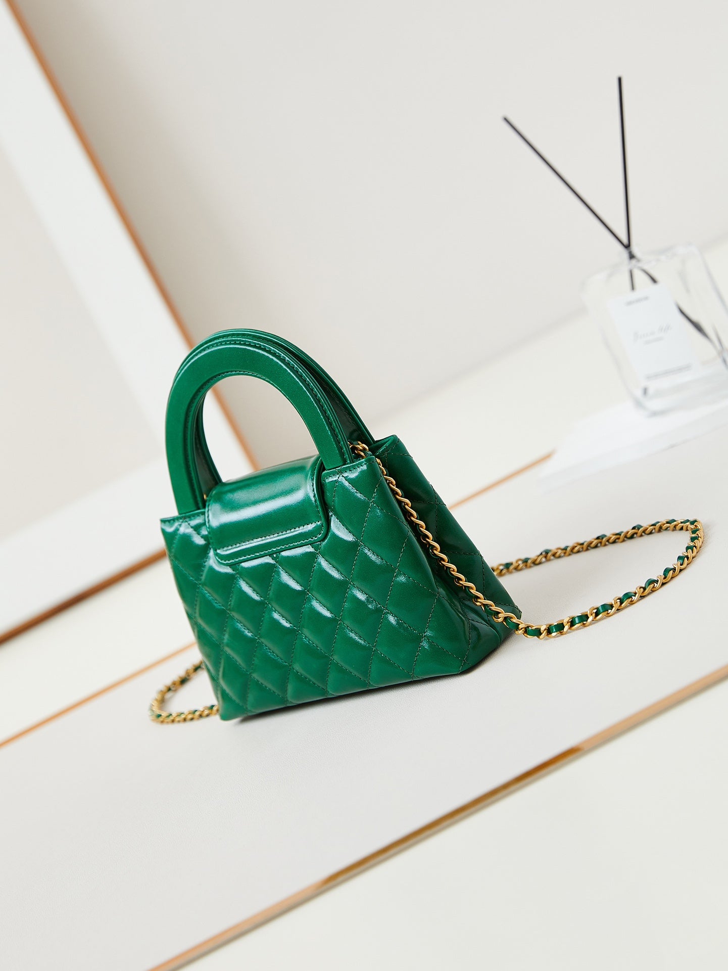 cc 24a nano 19cm kelly shopper bag green lambskin mysite