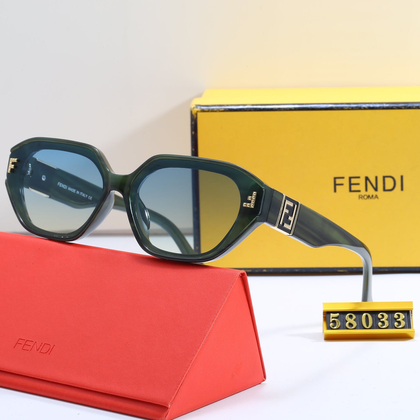 Hexagonal Cat Eye Sunglasses 58033 mysite