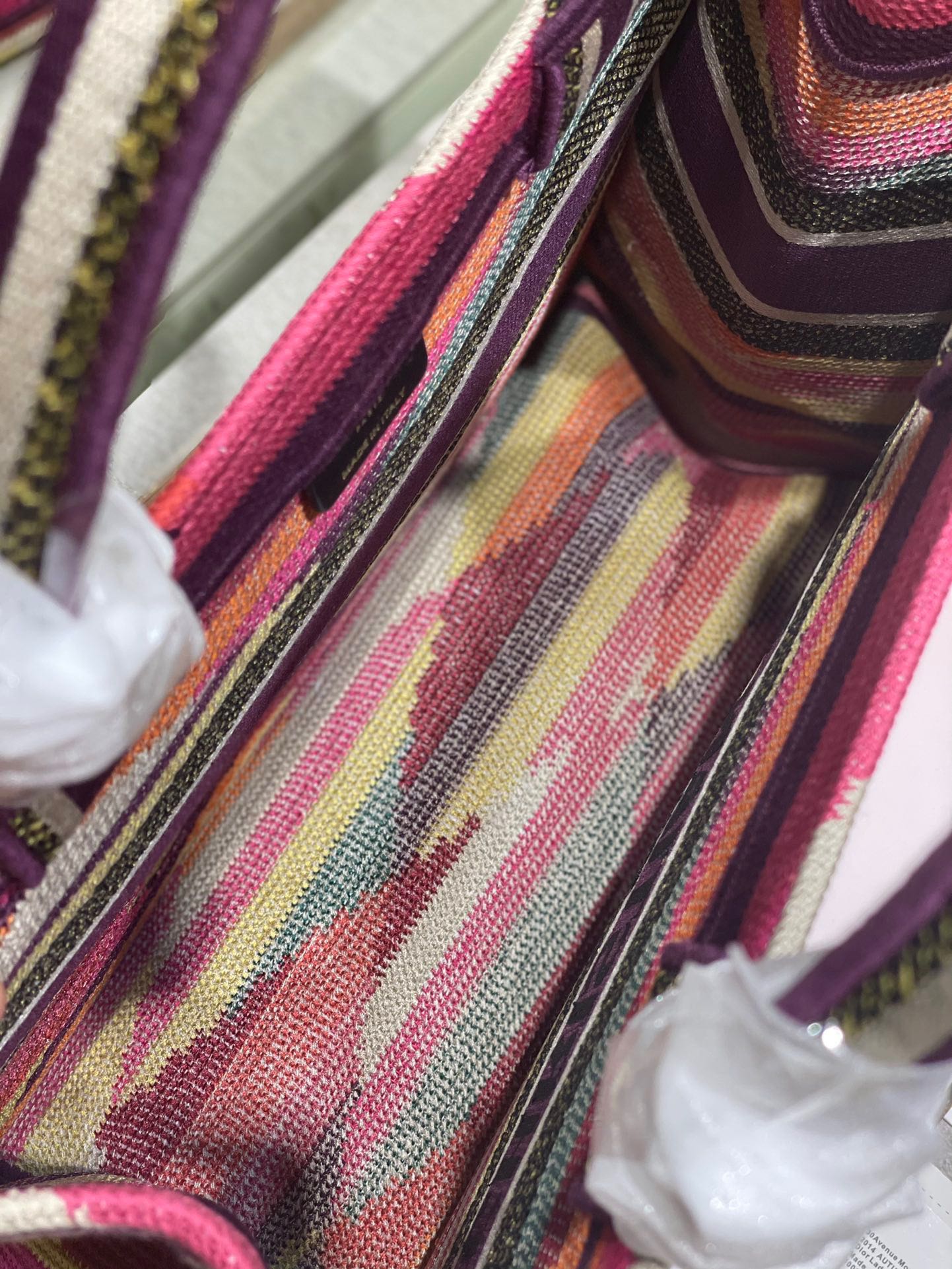 CD Electrical Rainbow Book Tote Bag Canvas 336540 mysite