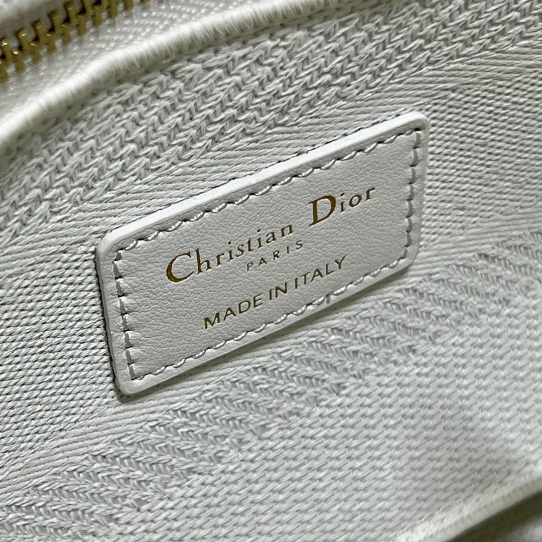 CD Mesh White 24 Lady Dior Bag Canvas 336703 mysite