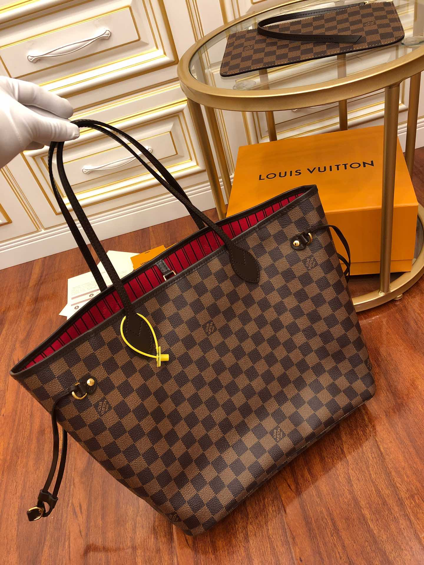 Louis Vuitton Ebene Monogram Leather Bag mysite