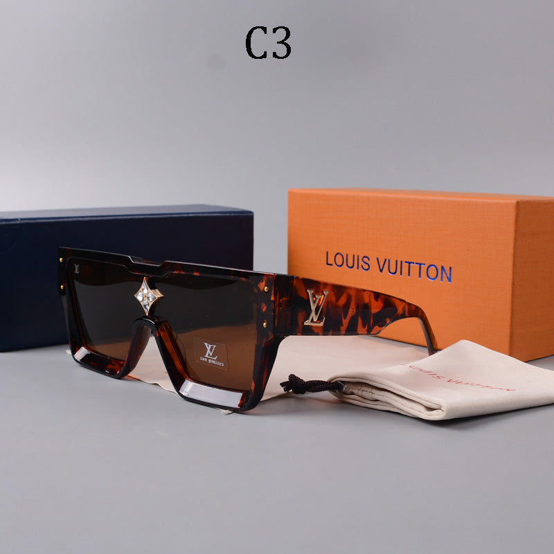 Luxury Large Frame Fashion Sunglasses—82978 Luxcases.shop