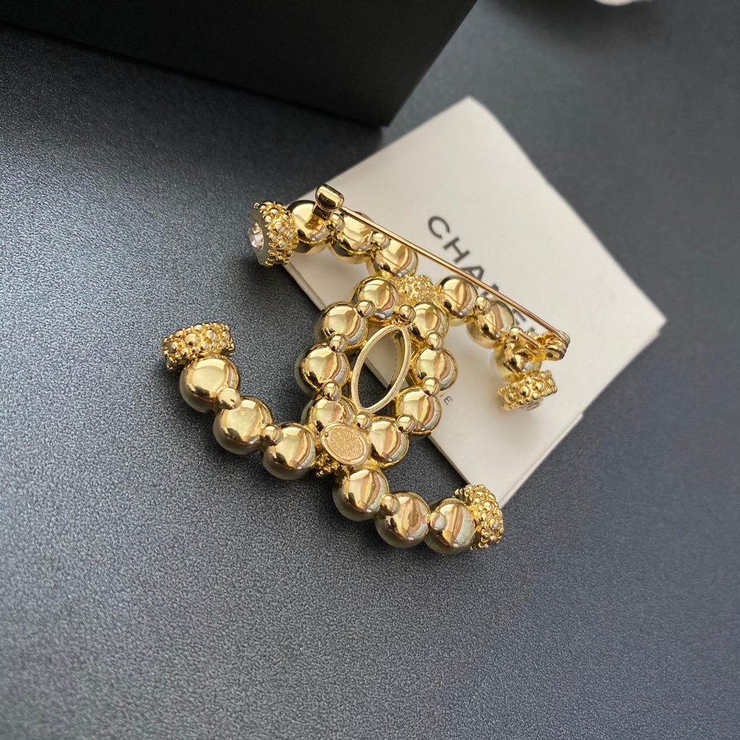 Colorful Pearl Diamond Brooch-1-s mysite