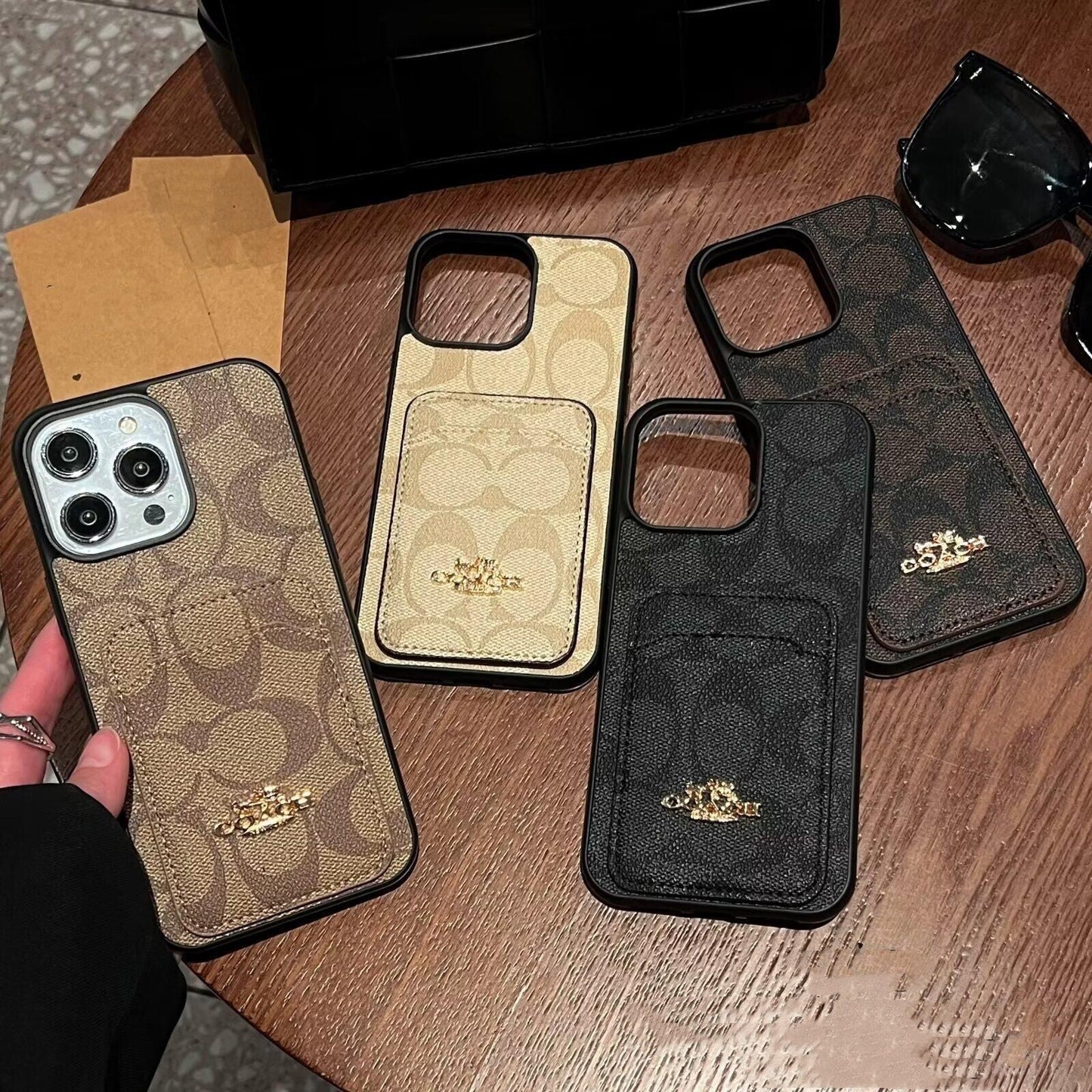Coa Card Bag Leather iPhone Case mysite