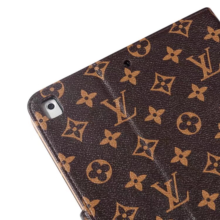 Luxury Canvas Monogram Leather Fresh Summer Theme Pattern Apple iPad case mysite