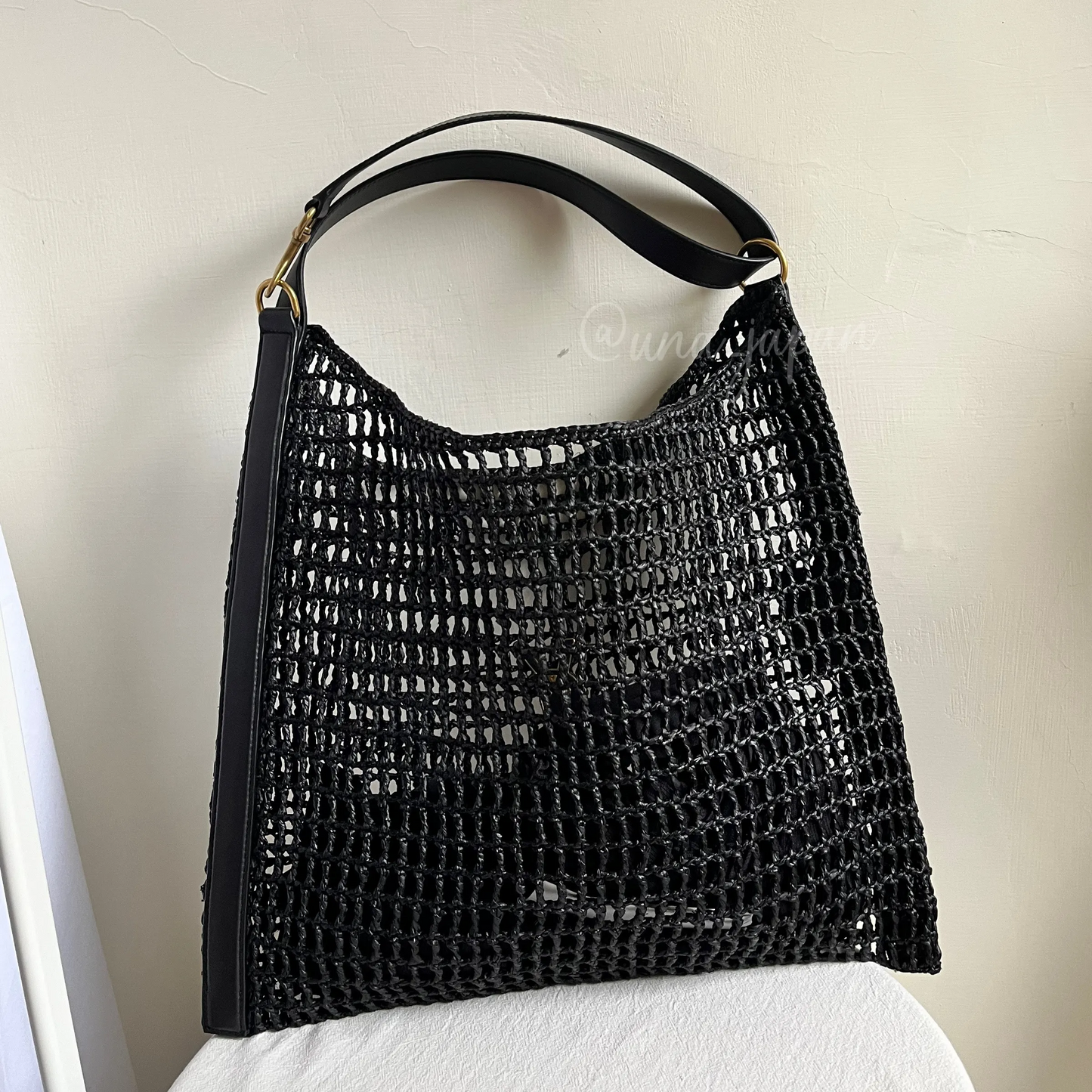 SAINT LAURENT YSL Raffia tote Bag mysite
