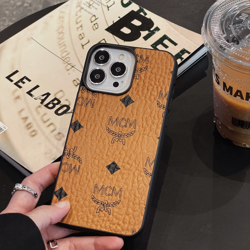 MCM iPhone Case Yellow-MCK240603 mysite