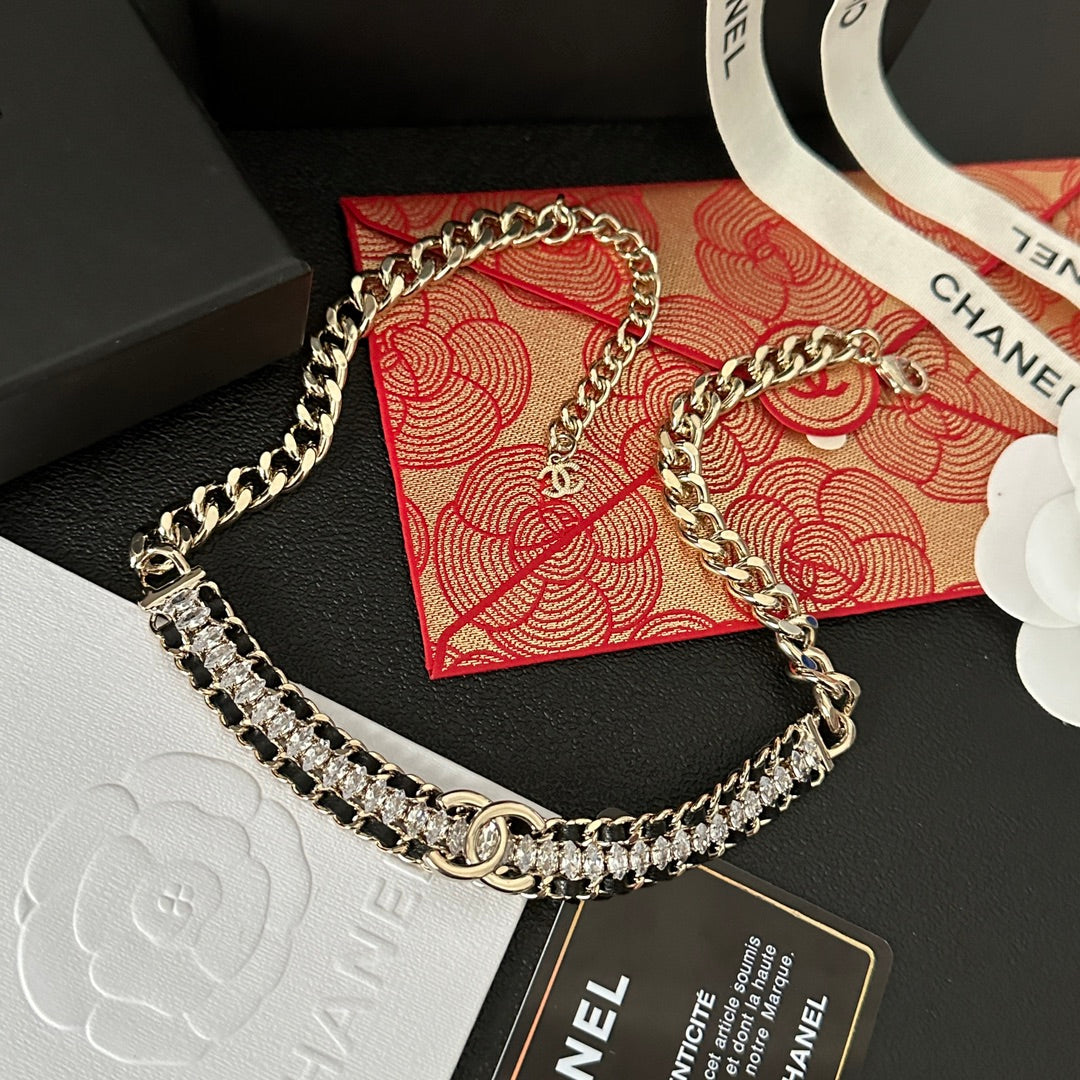 Shiny Diamond Chunky Necklace mysite