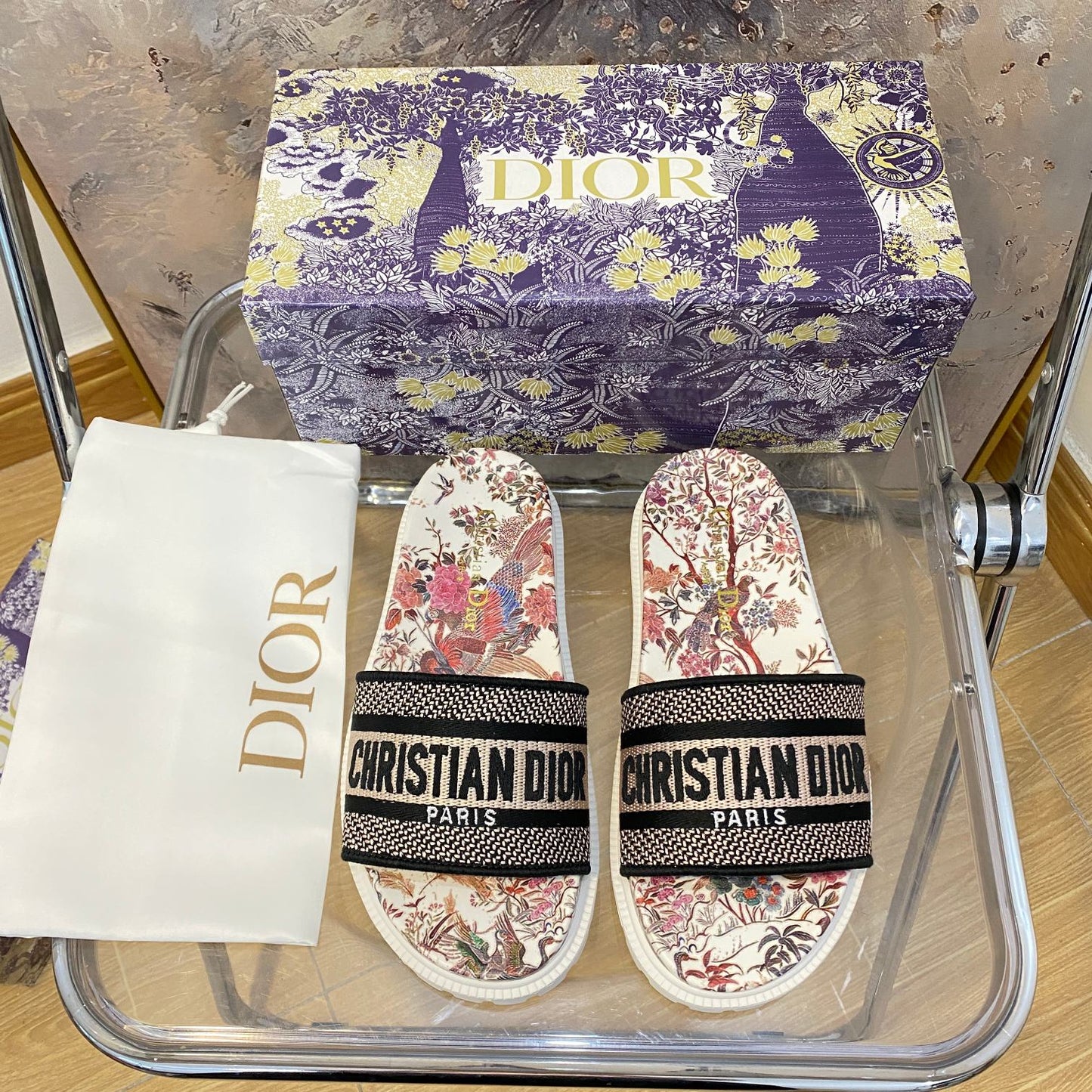 Jacquard Pattern Slippers mysite