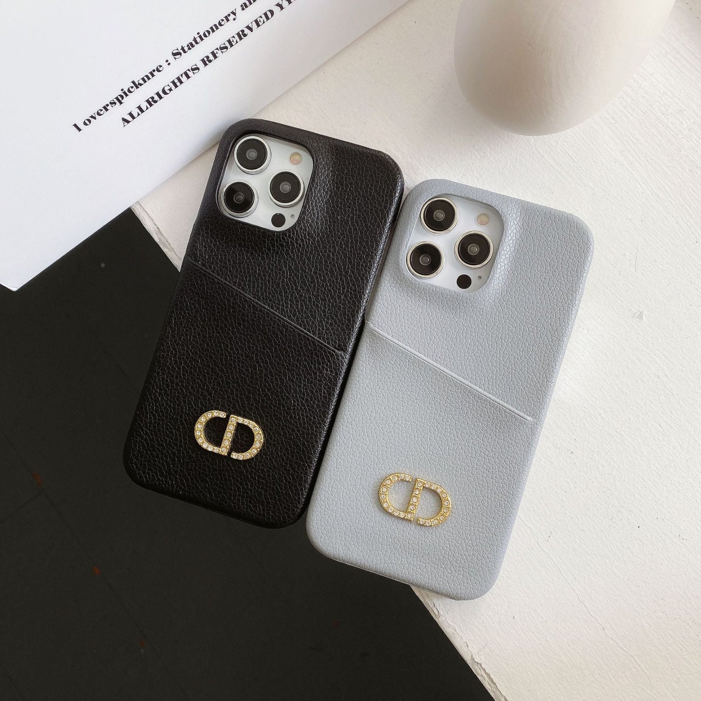 CD Leather iPhone Case mysite
