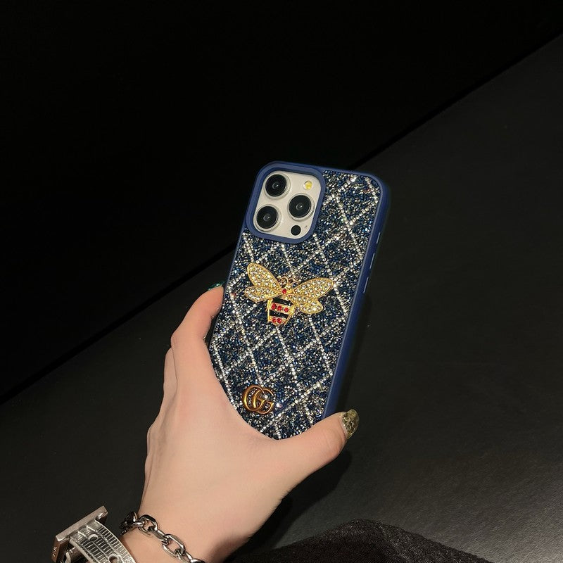 GG Bee Diamond iPhone Case mysite