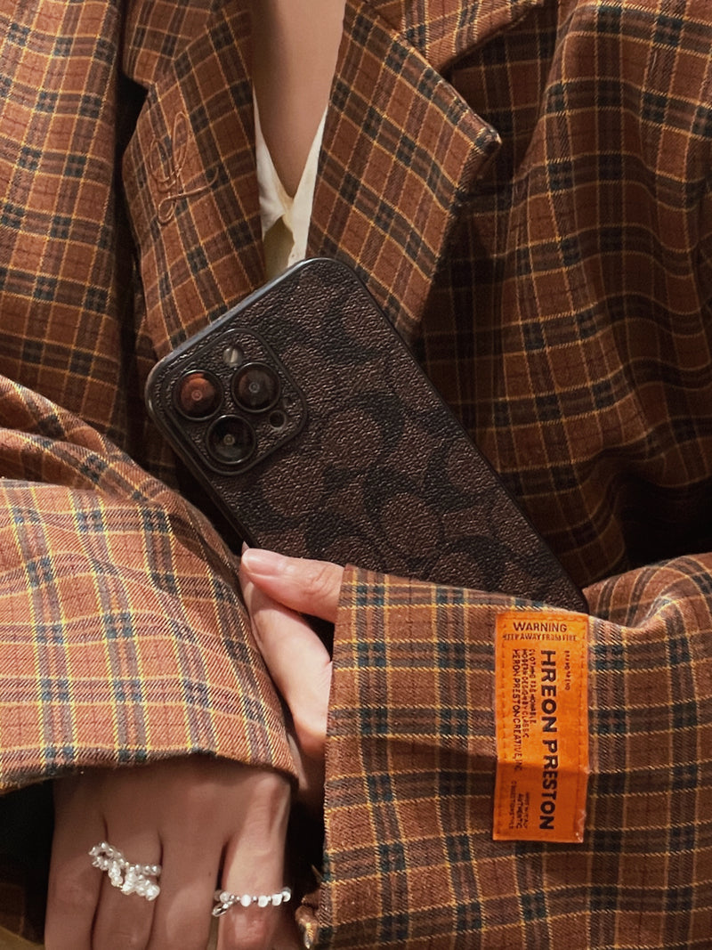 Coach iPhone Case Brown -QB240402 mysite